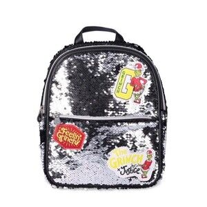 Mini Backpack Grinch Sequins New NWT